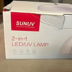 2 in 1 LED / UV lamp
